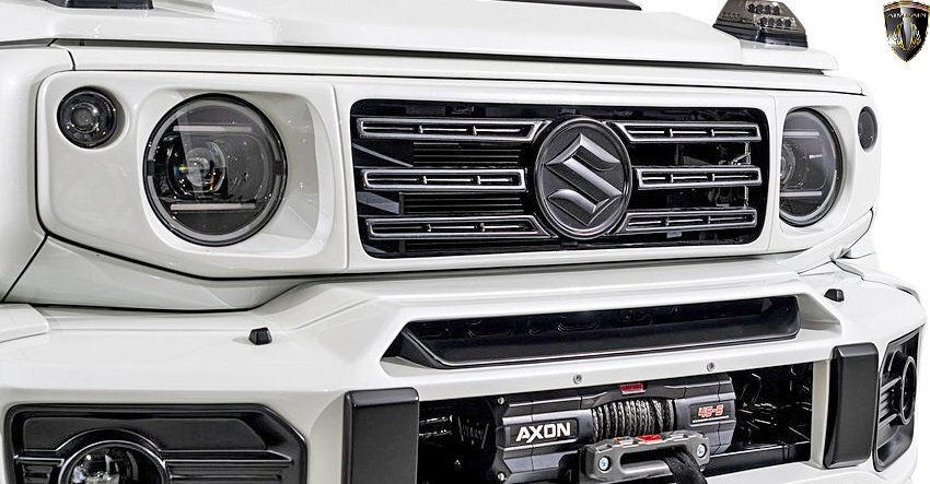 【M's】SUZUKI ジムニー シエラ JB74 (2018y-) AIMGAIN MUDRON GT-X フロント グリル (タイプ2) エイムゲイン エアロ パーツ カスタム 人気拍卖