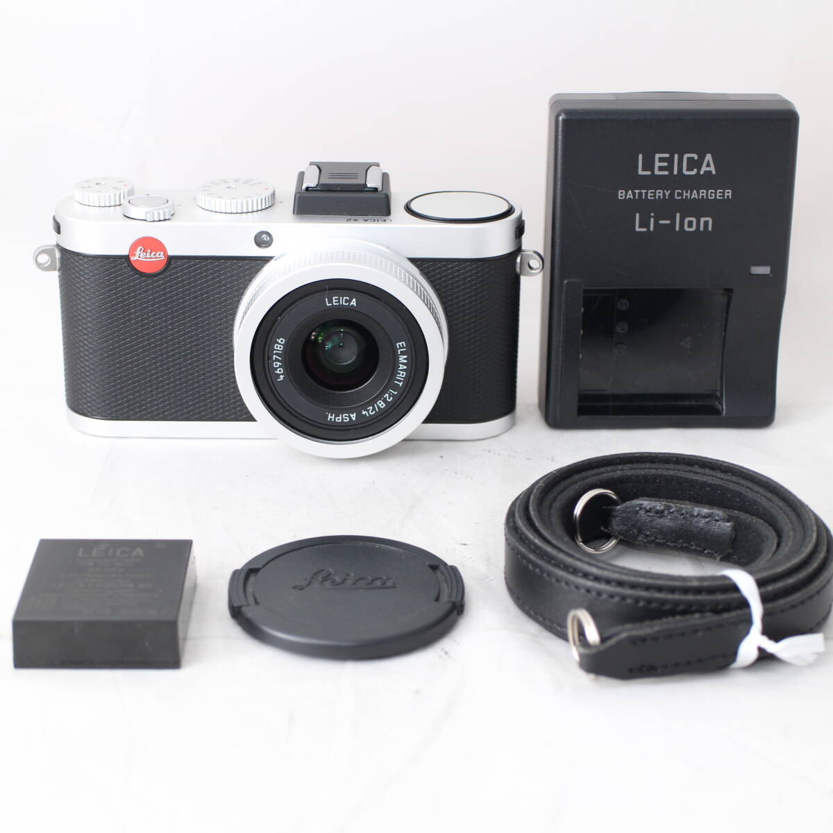 ☆美品☆ Leica X2 Silver ライカ コンパクトデジタルカメラ ライカX2 シルバー #3443拍卖