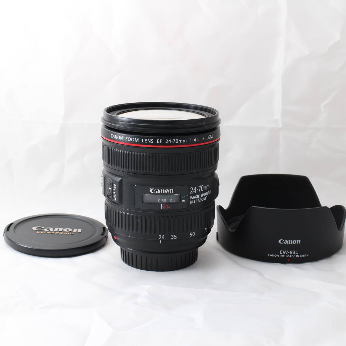 ☆良品☆ Canon 標準ズームレンズ EF24-70mm F4 L IS USM EF24-7040LIS フルサイズ対応 キヤノン #3501拍卖