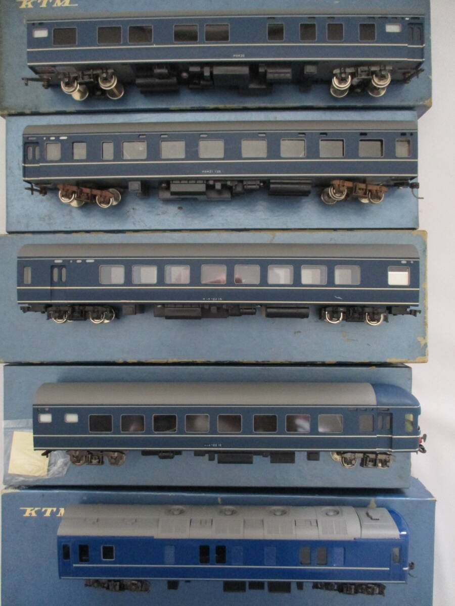 【KTM】特急用固定編成客車 5輌(ナロネ20・ナロネ21・ナハネフ22・ナハネフ23・カニ21)拍卖
