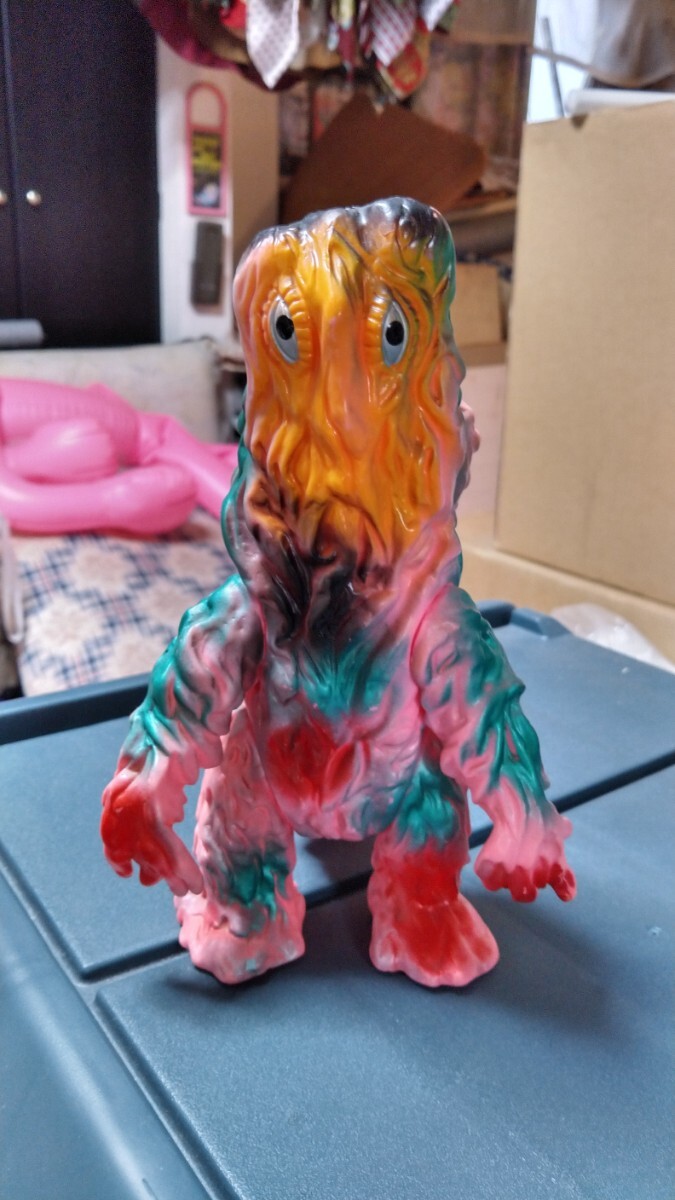 当時★ブルマァク★へドラ★1975年★劇レアカラー★超美品★ワンオーナー★マルサン★バンダイ★ポピー★ゴジラ★ウルトラマン★希少★レア拍卖