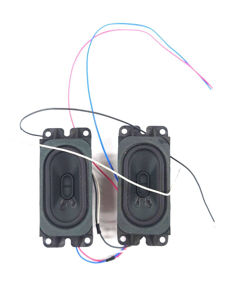 SONY 楕円スピーカーユニット2個 8Ω 3.9W 動作中古品 音出ました ソニー拍卖