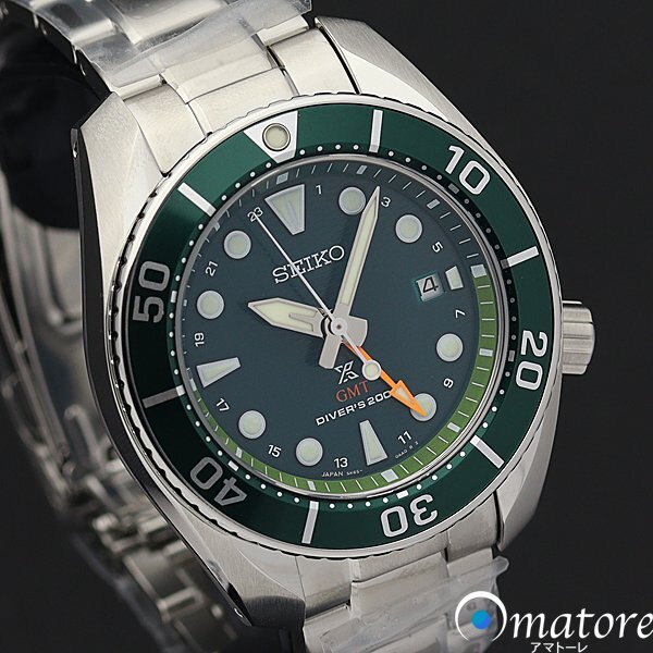 未使用品◎SEIKO セイコー プロスペックス【ダイバースキューバ GMT】メンズ ソーラー SBPK001 5K65-0AA0◎箱保取説 保証残有り拍卖