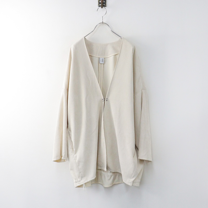 定価2.5万 ノーコントロールエアー NO CONTROL AIR ポリエステル コーデュロイオーバーサイズブルゾン XXS/ベージュ【2400014366693】拍卖