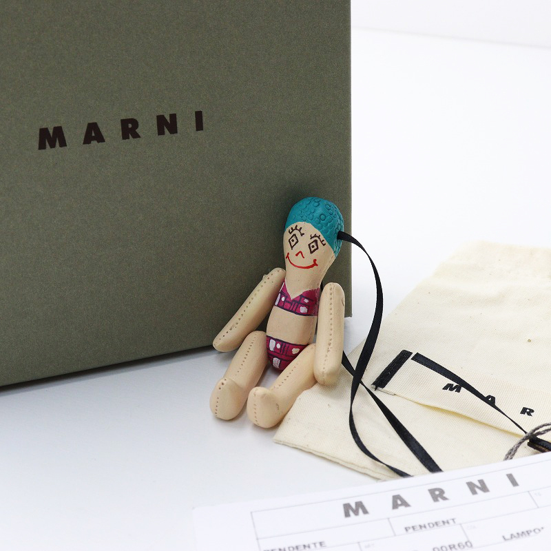 マルニ MARNI パペットネックレス ペンダント/マルニジャパン スイムウェア 人形型 アクセサリー【2400014370799】拍卖