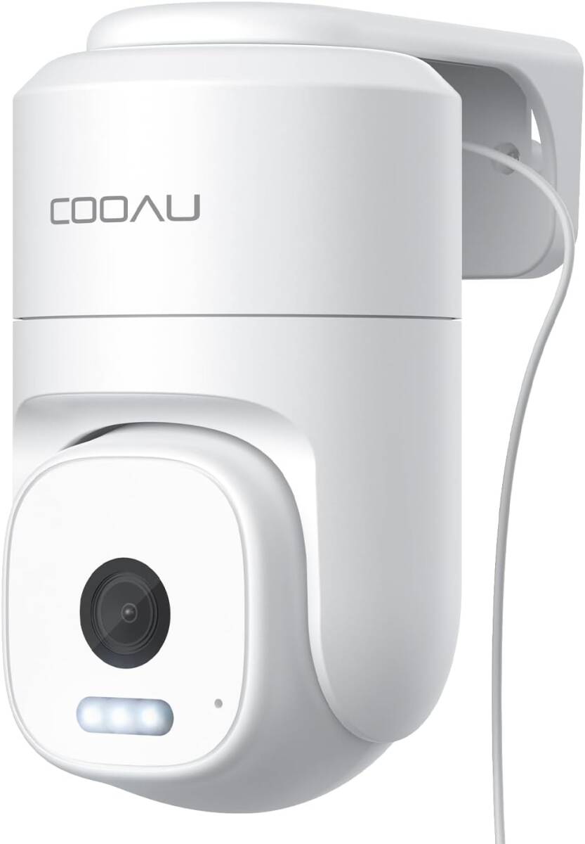 COOAU|wifi・4MP・PTZ機能付き野外防犯カメラ拍卖