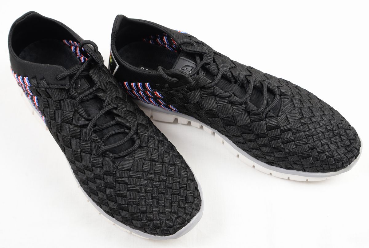 ●CASTELBAJAC カステルバジャック軽量ナイロンメッシュスニーカー(12331,黒/白/赤/青,26.5(実質27.5))新品拍卖