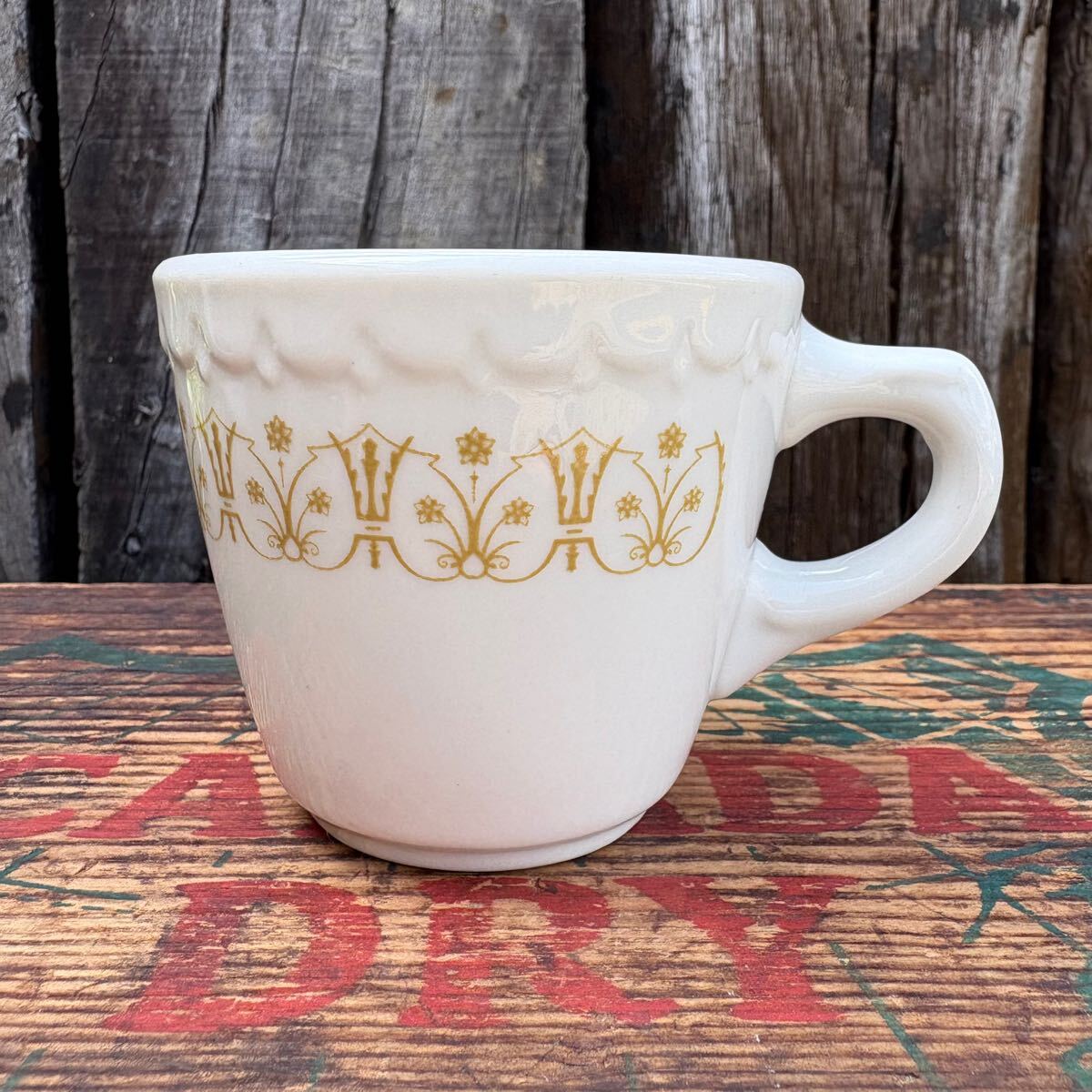 【1960s USA vintage】SYRACUSE CHINA mug cup マグカップ アメリカ ビンテージ拍卖