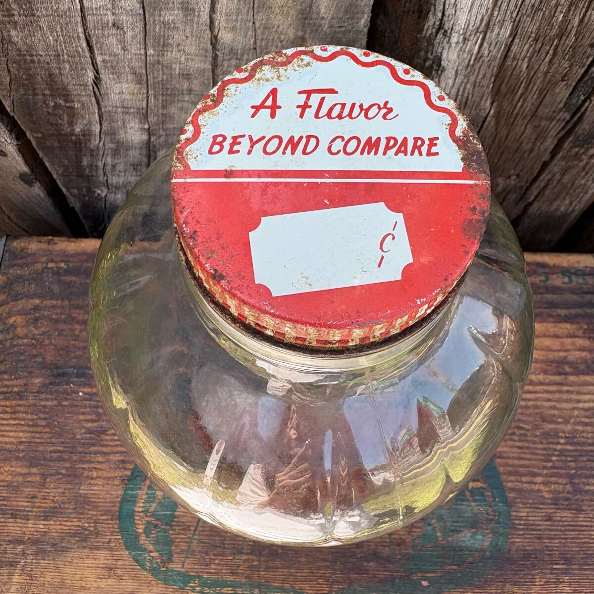 【1950s USA vintage】glass bottle ガラスボトル アメリカ ビンテージ拍卖