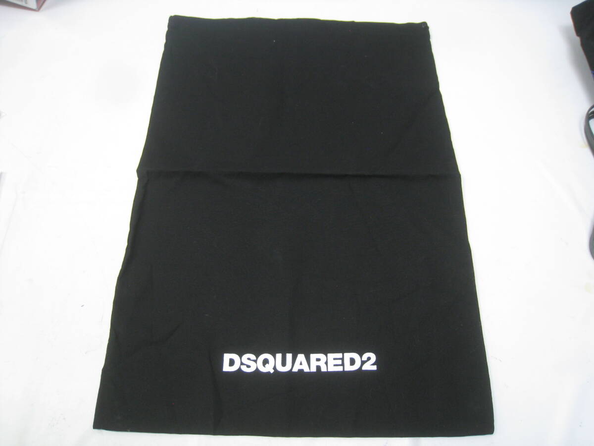 ※保存袋のみ 新品 DSQUARED2 ディースクエアード 保存袋 黒 ブラック サイズ57.5×39cm拍卖