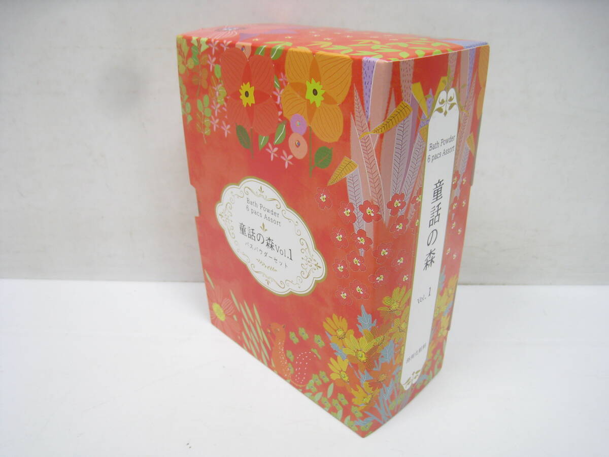 新品 童話の森 BOOK 6パック vol.1 N-8819 バスパウダーセット ギフトBOOK 入浴剤 浴用化粧料 拍卖