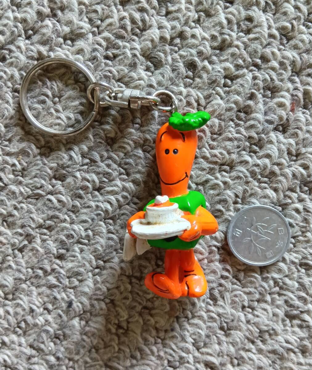 キーホルダー*ビンテージ*にんじん*キーチェーン*キャロット*カジノ拍卖