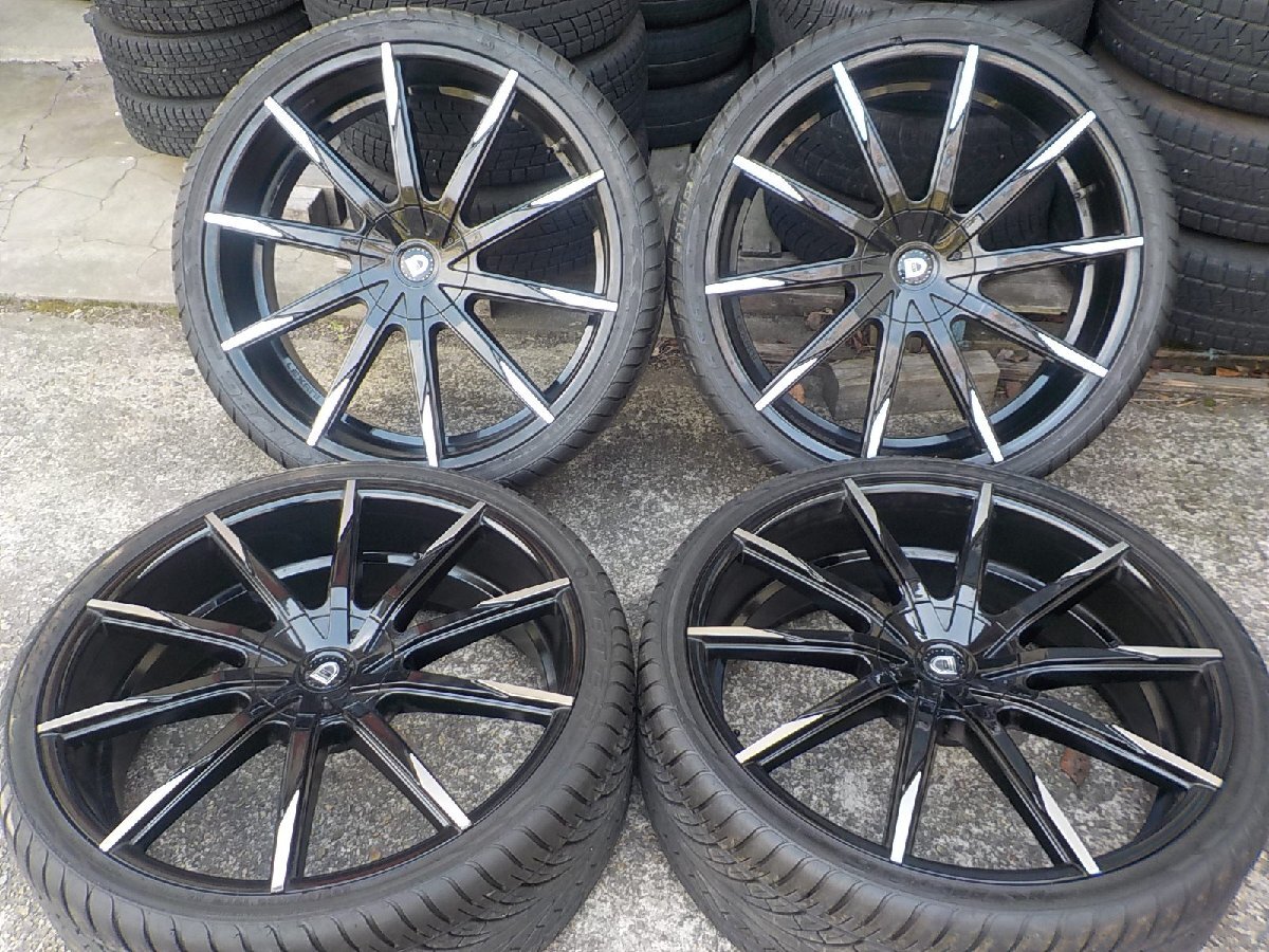 ■業者宛送料安国産レクサスLX タンドラ セコイア26インチレグザーニタイヤ4本セット 9.5J+15 150/5 295/30-26■京都発拍卖