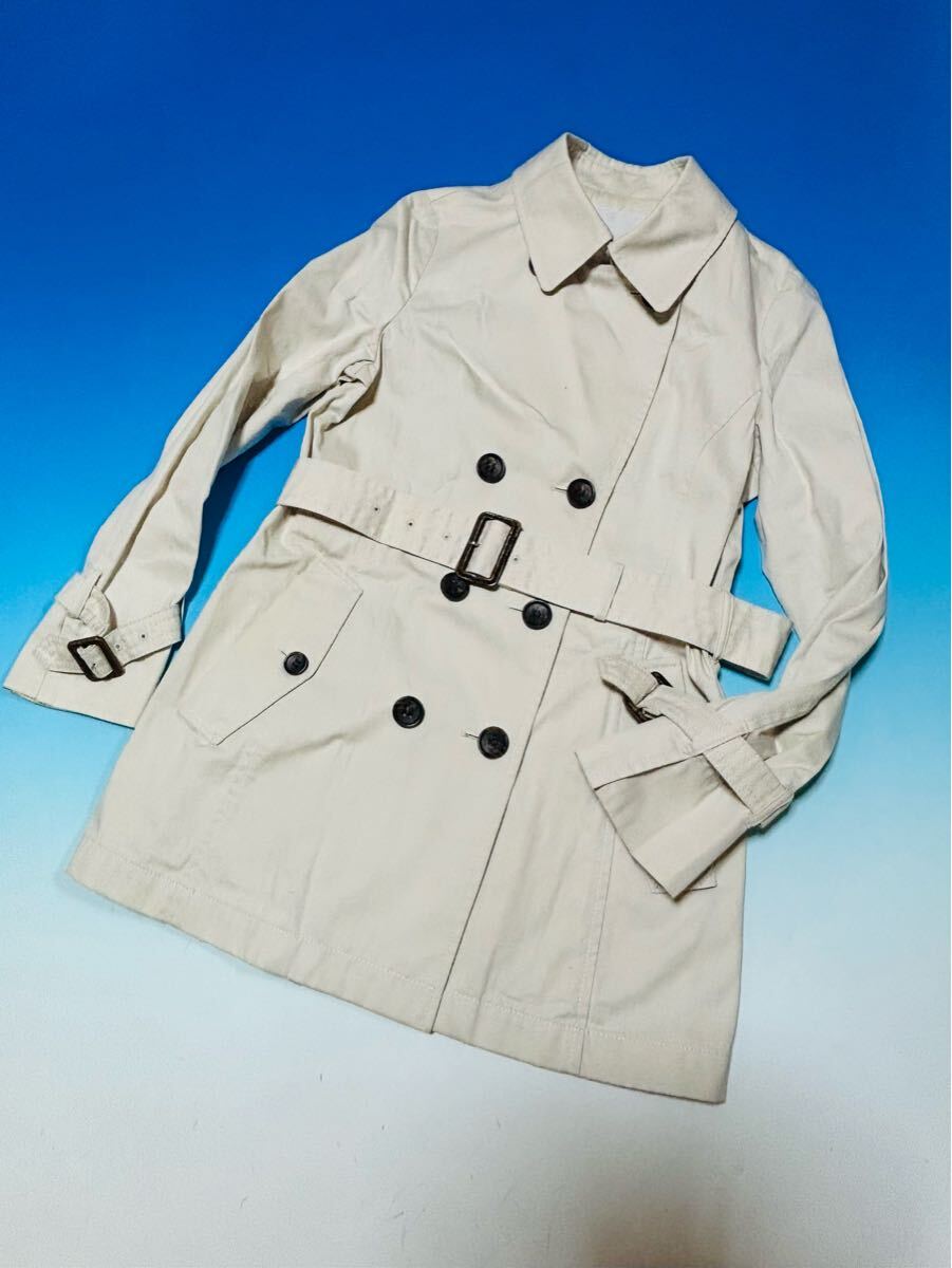 23区  トレンチコート ベージュ コート アウター 38 オンワード オンワードクローゼット  長袖 コットン拍卖