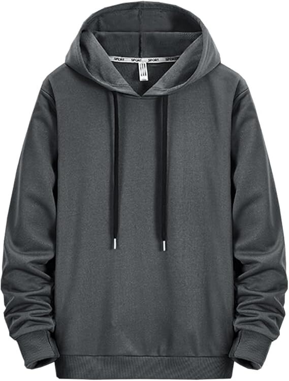 パーカー メンズ プルオーバー メンズ 無地 フード付き 秋服 ゆったり XL拍卖