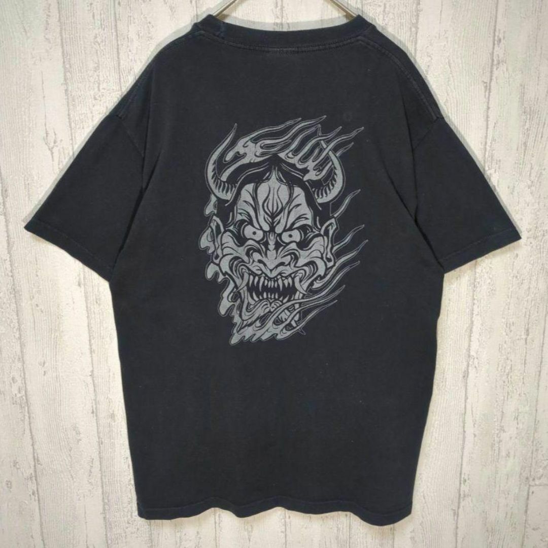 good faith 般若 バックプリント Tシャツ ロック バンド 古着 #hs42拍卖