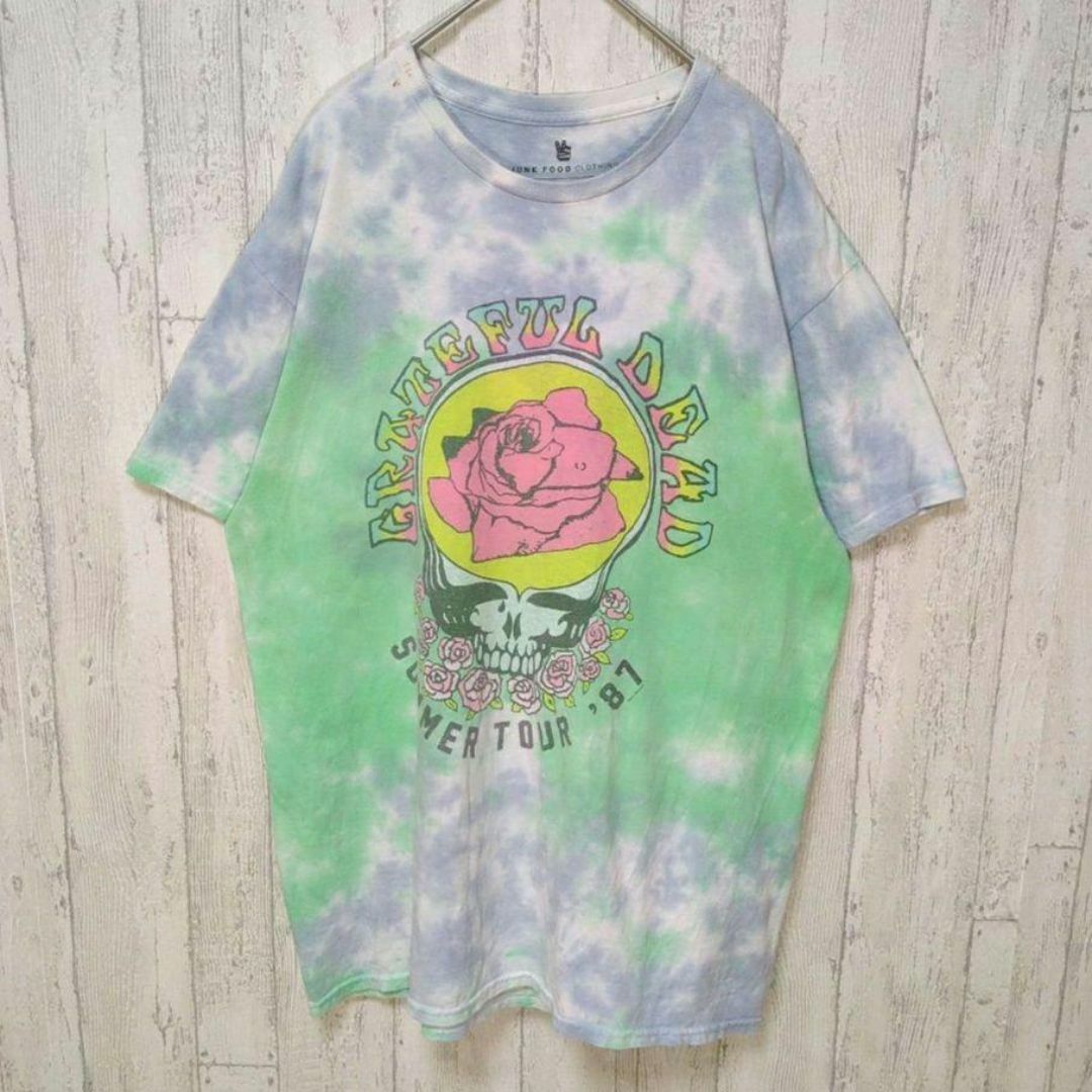 GRATEFUL DEAD グレートフルデッド タイダイT JUNK FOOD #h779拍卖