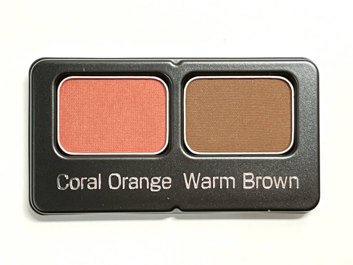ポーラ BA カラーズ アイパウダー ★ ウォームブラウン & コーラルオレンジ ★ アイシャドウ拍卖