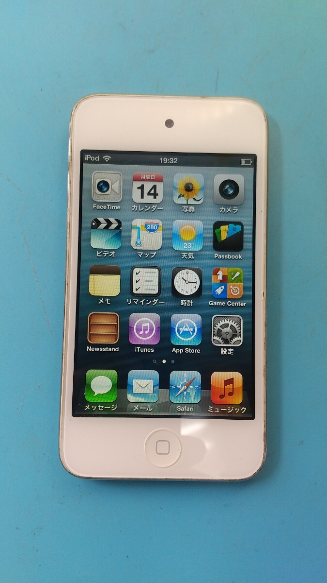 K3192 iPod touch 第4世代 A1367 16GB Apple デジタル音楽プレーヤー 簡易確認&簡易清掃&初期化OK 現状品 送料無料拍卖