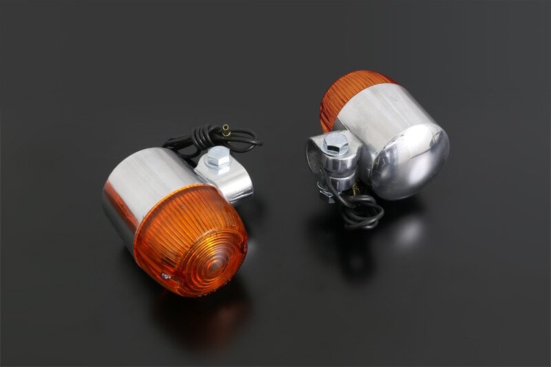 N219-5041 CB72タイプ 48φウインカー (オレンジ)拍卖