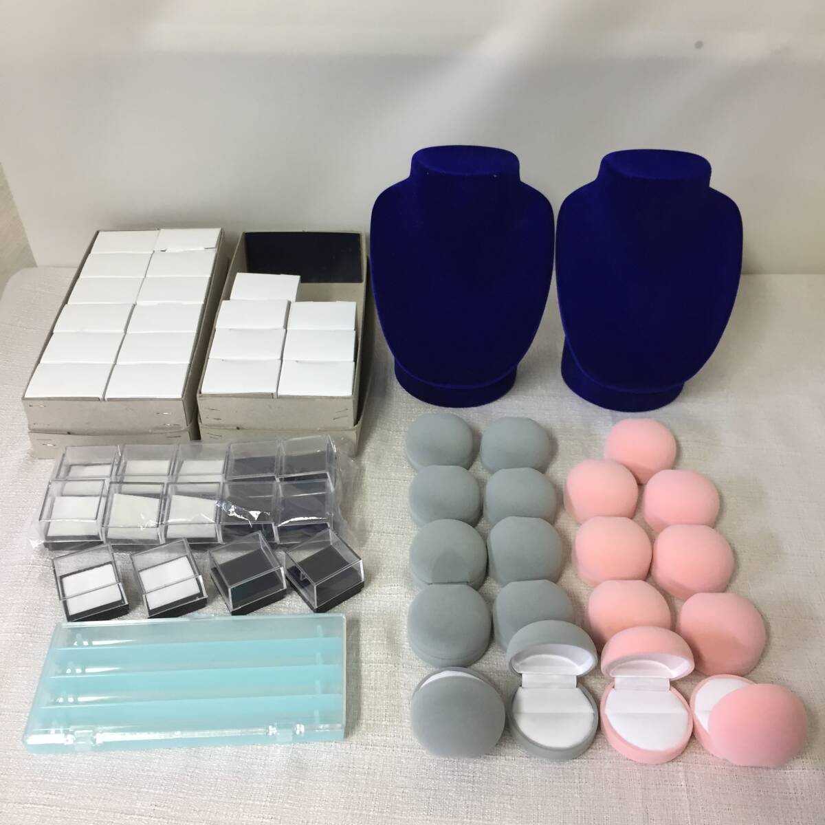展示用 ジュエリーネックレススタンド トルソー 新品リングケース 什器 まとめ 拍卖