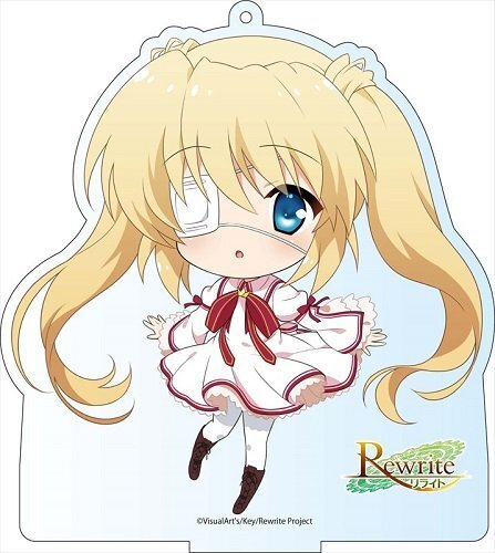 Rewrite 中津静流 中津静流 デカアクリルスタンド アクリルキーホルダー キングキーホルダー アクキー アクスタ リライト key拍卖