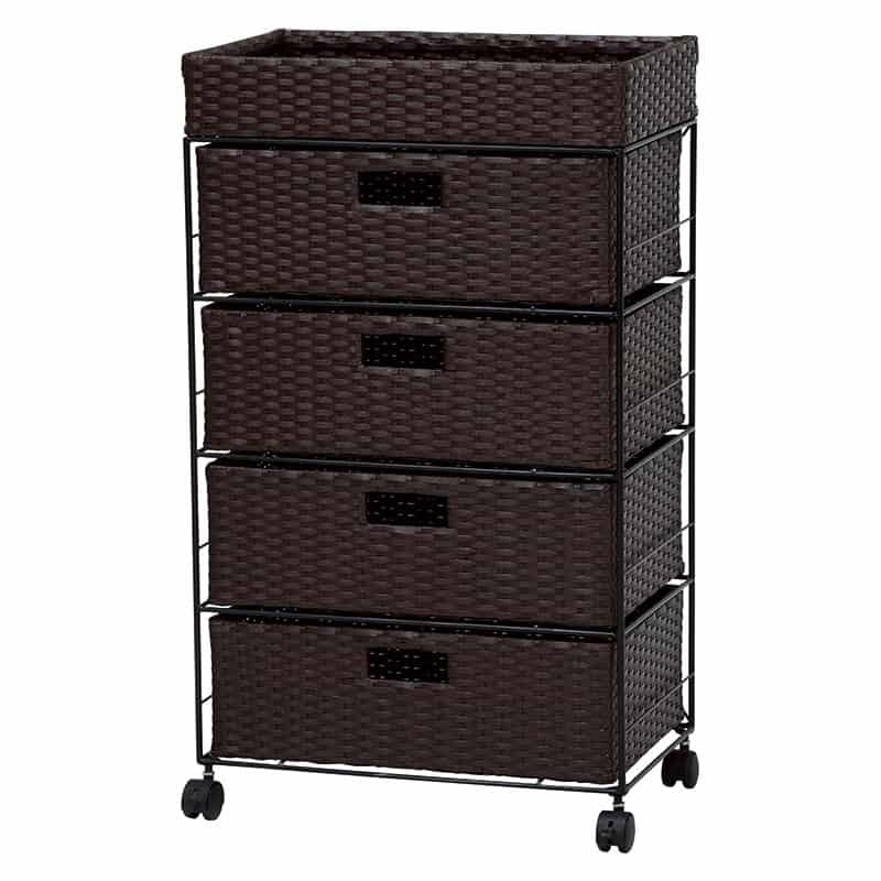 ランドリー (ダークブラウン) RAN-2412DBR拍卖