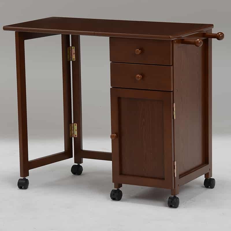 折りたたみデスク(ブラウン) VT-7370BR拍卖