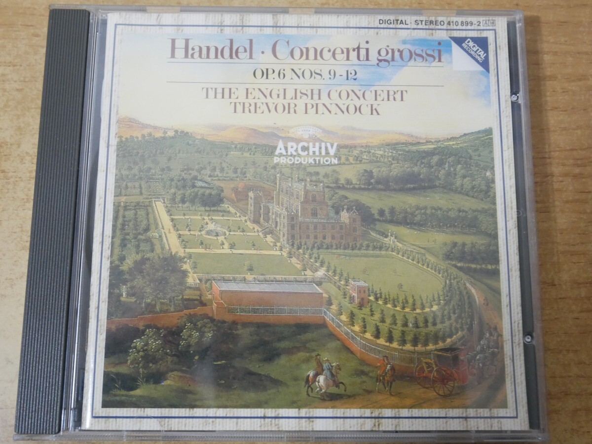 CDm-2991 Georg Frideric Handel The English Concert, Trevor Pinnock Concerti Grossi, Op. 6 Nos. 9-12拍卖