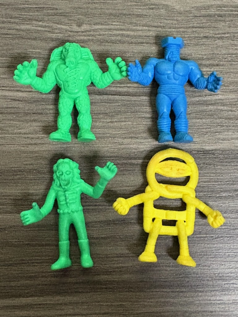 当時物 キン肉マン消しゴム 4個セット キンケシ拍卖