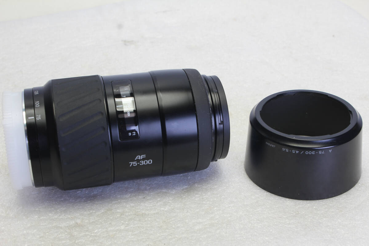 送料無料。中古。ミノルタ MINOLTA AF75-300mmF4.5-5.6 αマウント  管理B19‐250420r拍卖