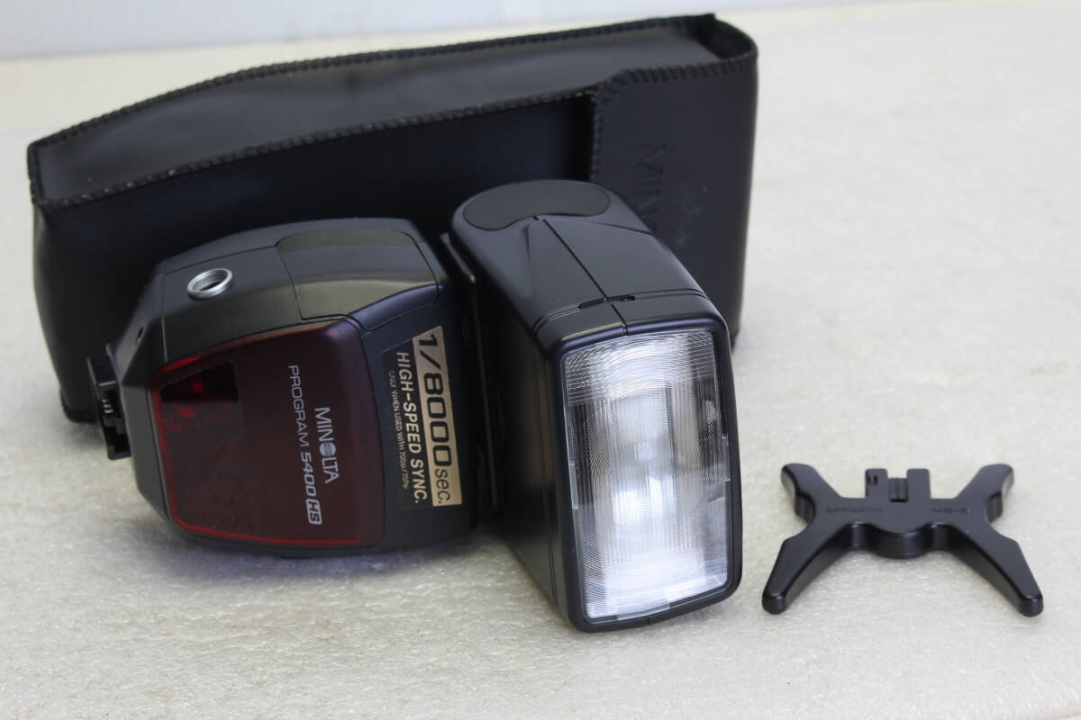 送料600円~。作動OK ミノルタ 5400HS。 管理B19‐250420r拍卖