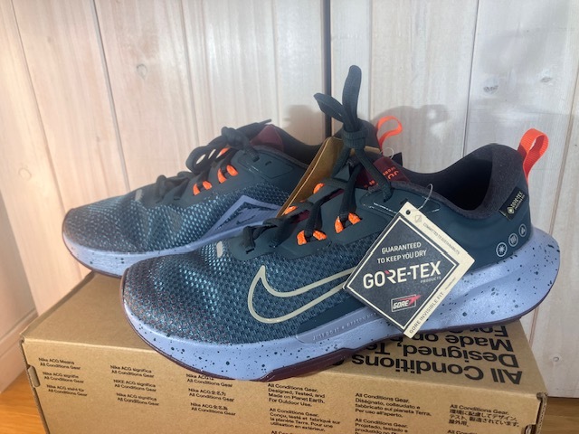 送料込み 新品 NIKE JUNIPER TRAIL 2 GTX V2 26cm US8 ナイキ ジュニパー トレイル 2 HM9734-300 GORE-TEX ゴアテックス 送料無料拍卖