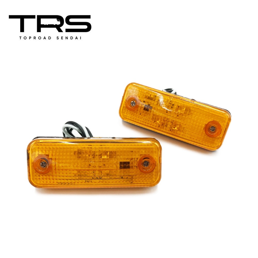 TRS LED4 コンパクトサイドマーカー 12/24V共用 アンバー 2個セット 315185拍卖