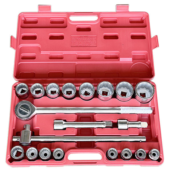 3/4差込角 19-50mmソケットレンチセット 21点組 大型車・重機・建設機械対応 ODGT1-T339拍卖