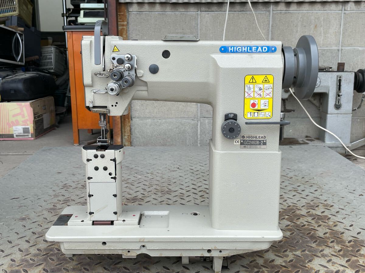 3B96 HIGHLEAD ハイリード 工業用ミシン ミシン GC24608-2 現状品拍卖