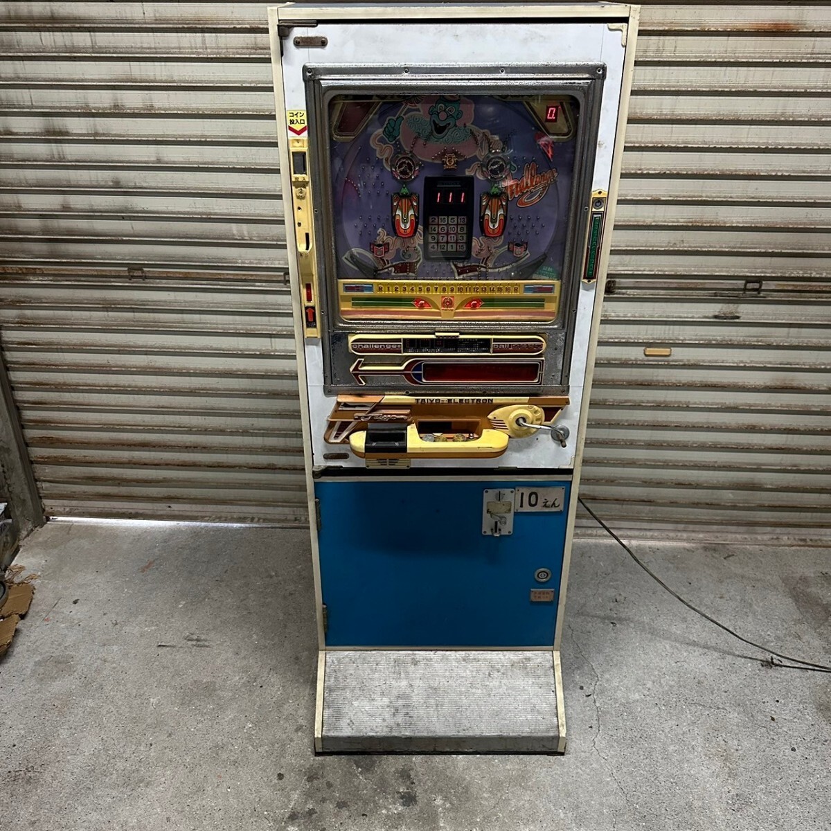 TAIYO タイヨー パチンコ台 レトロ 昭和 アンティーク 手打ち パチンコ 実働品 鍵なし パチスロ拍卖