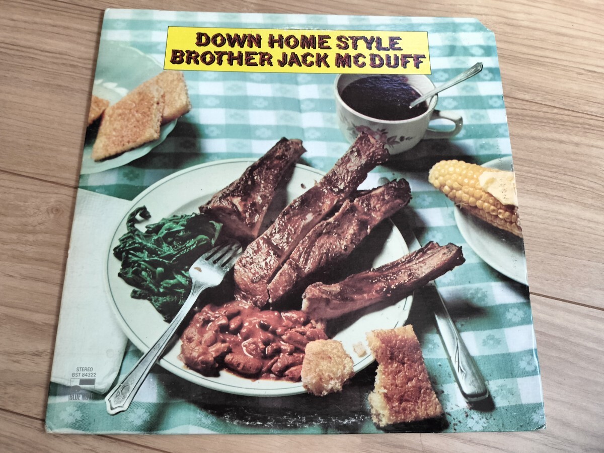 早い者勝ち 即決 US オリジナル Brother Jack McDuff Down Home Style Blue Note BST 84322 Jazz-Funk Liberty 見開きジャケ ブルーノート拍卖