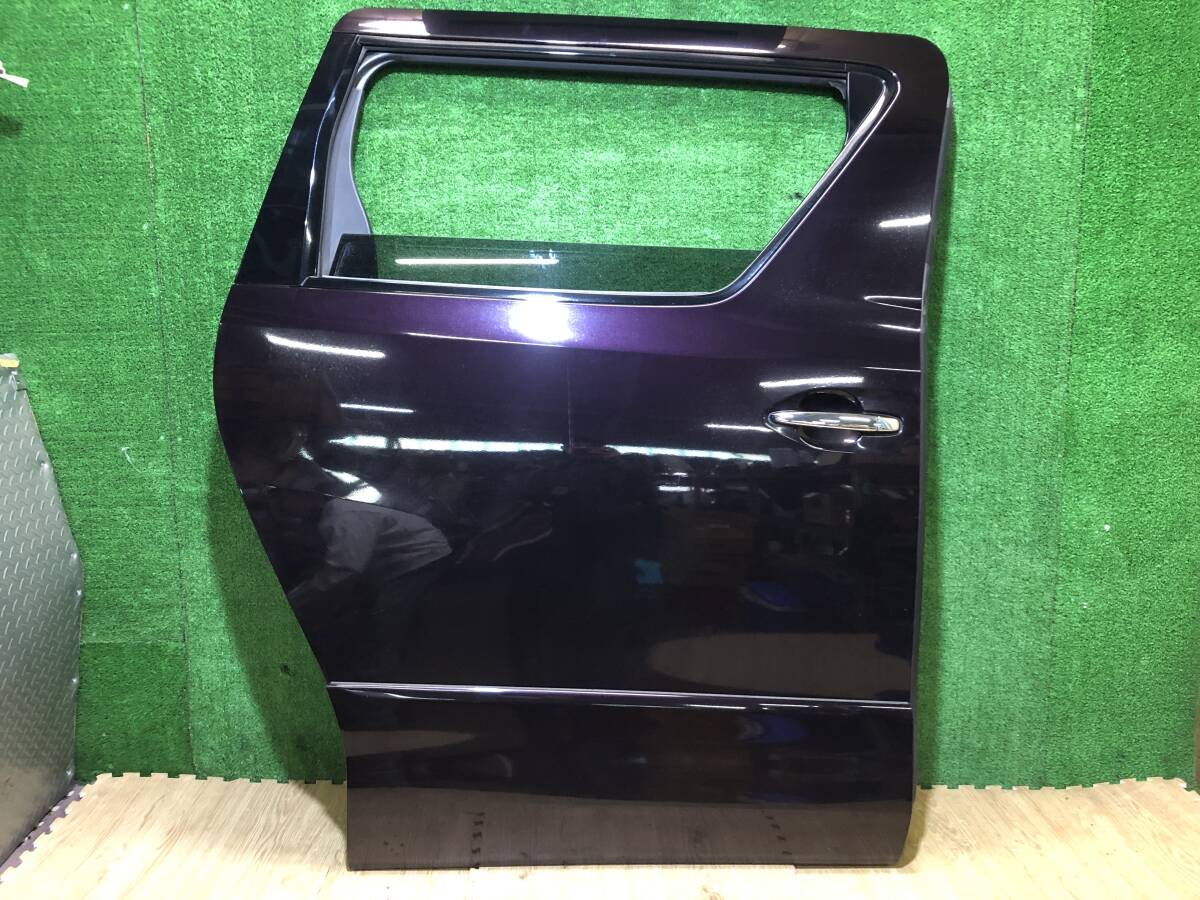 ★ヴェルファイア VELLFIRE★DBA-ANH20W 右 運転席側 スライドドアパネル 色3R9 ボルドーマイカメタリック 管22240拍卖