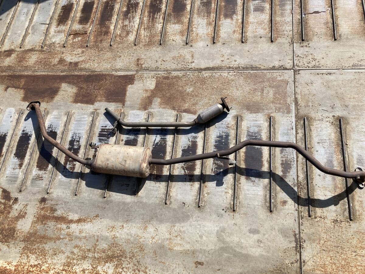 ◎ダイハツ ムーブ◎L175S 純正 マフラー 中間パイプ センターマフラー・リアピース セット消音器正常 管23182拍卖