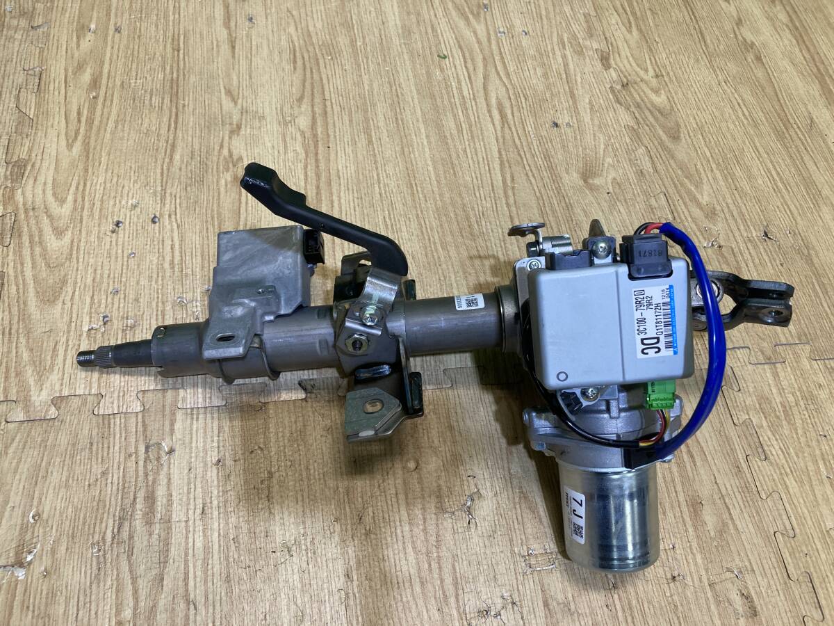 ★スペーシア カスタム★5AA-MK53S ステアリングシャフト パワーステアリングモーター 正常作動品 管23231拍卖