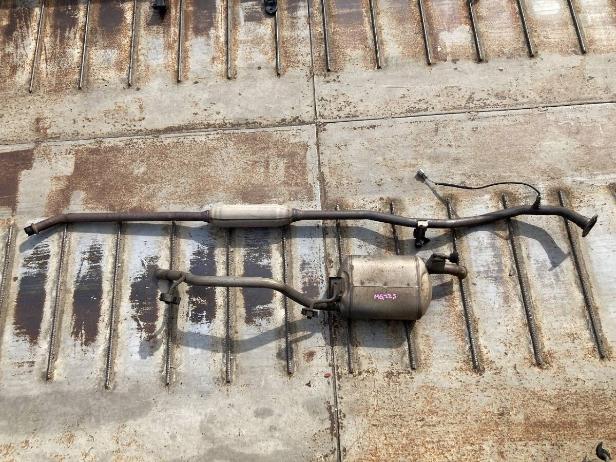 ◎日産 モコ ターボ◎CBA-MG22S 純正 マフラー 中間パイプ センターマフラー<棚落ち少しあり> リアピースセット管23404拍卖