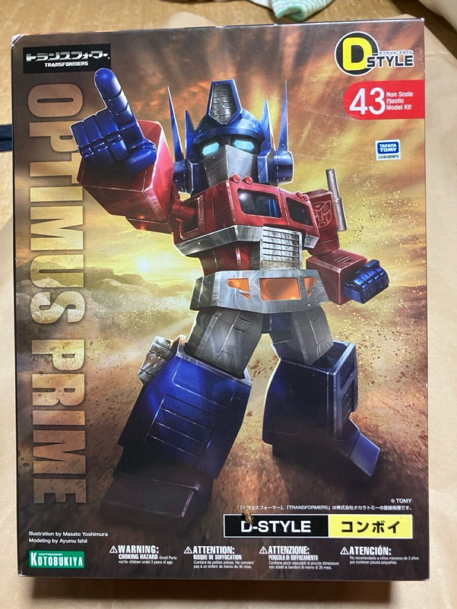 コトブキヤ トランスフォーマー D-STYLE 43 コンボイ 未組立拍卖