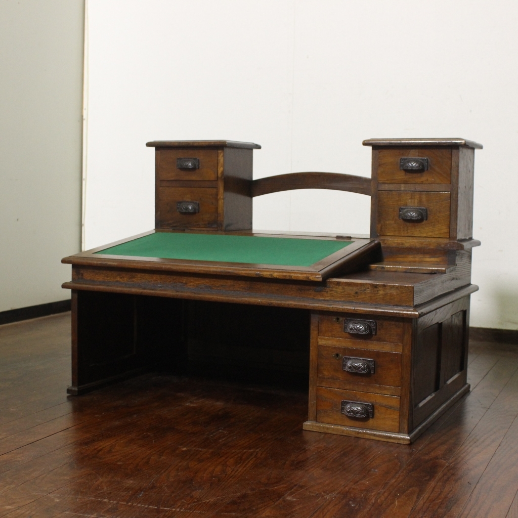 アンティーク・レトロ!古い帳場机 文机時代箪笥テーブル映画撮影和家具結界古家具古道具簿記机収納作業台書斎机商家拍卖