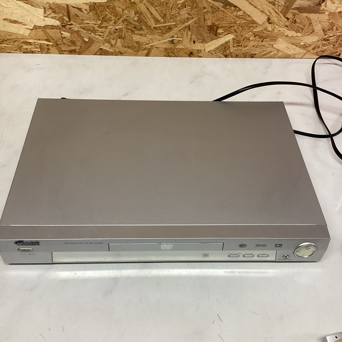 Memtek シルバー DVDプレーヤー MP3 DTS DVD/CD (H47拍卖