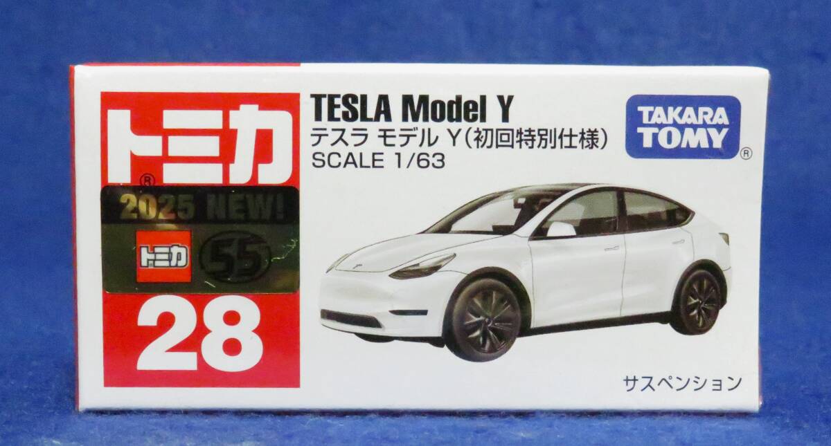 新品未開封 初回特別仕様 トミカ #28 テスラ モデル Y / TESLA Model Y拍卖