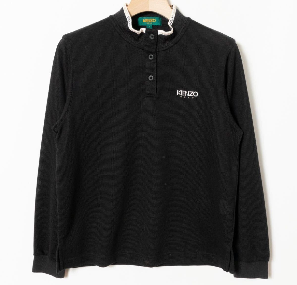 価格4万円程●KENZO GOLF ゴルフ 長袖 ポロシャツ メンズSサイズ相当拍卖