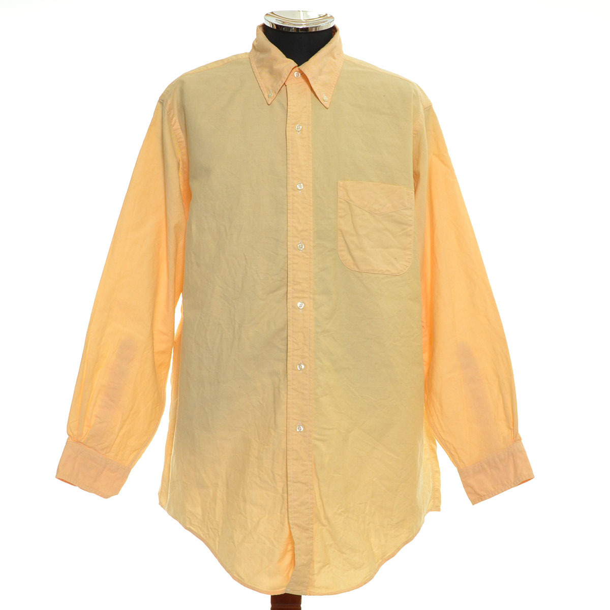 ●541551 BROOKS BROTHERS ブルックスブラザーズ ●オックスフォードシャツ ボタンダウン 長袖 USA製 ヴィンテージ サイズ15.5-2 メンズ拍卖