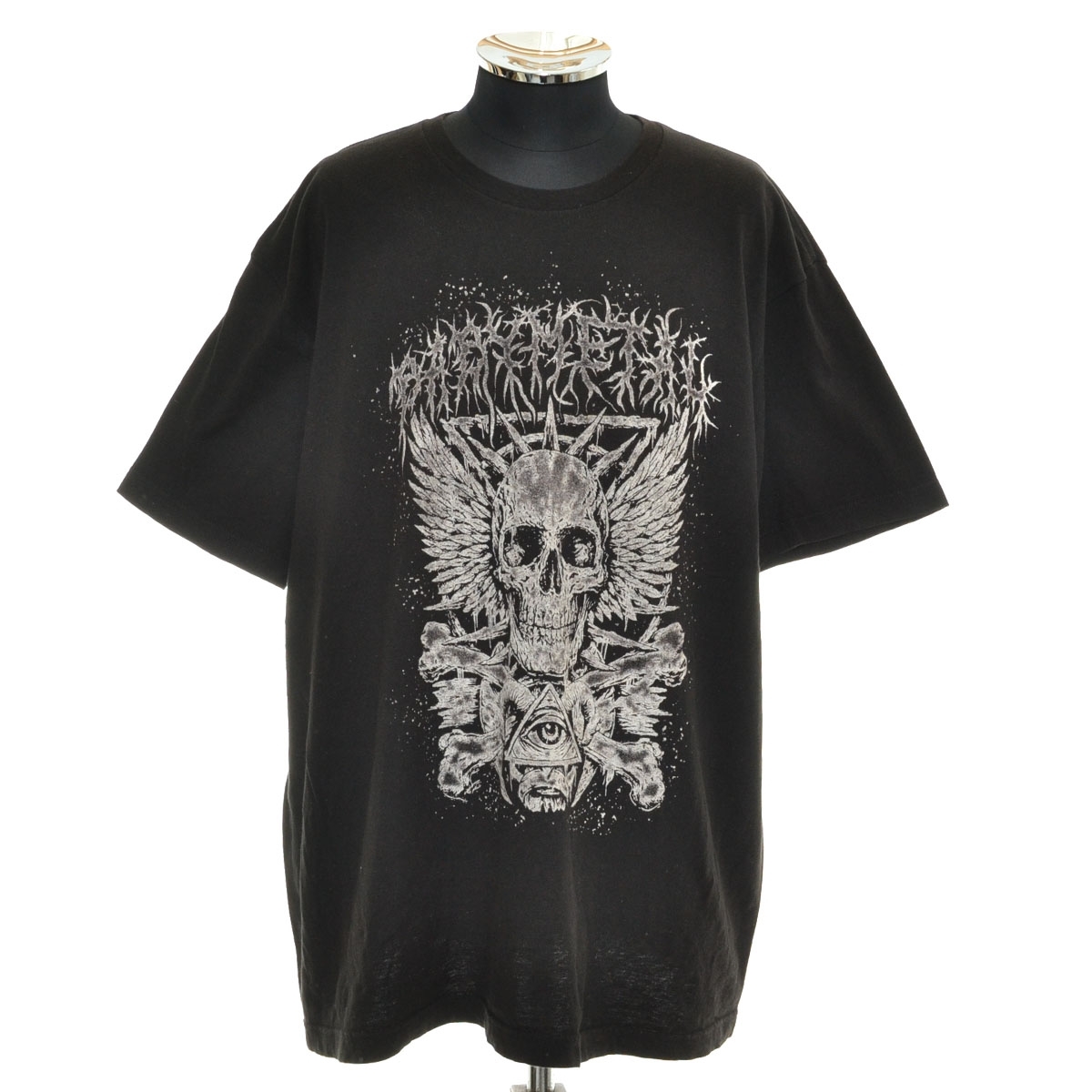 ●543647 BAND T-SHIRT バンドTシャツ ●バンドTシャツ BABYMETAL CROSS BONE Tシャツ サイズXL tultexボディ ベビーメタル メンズ拍卖