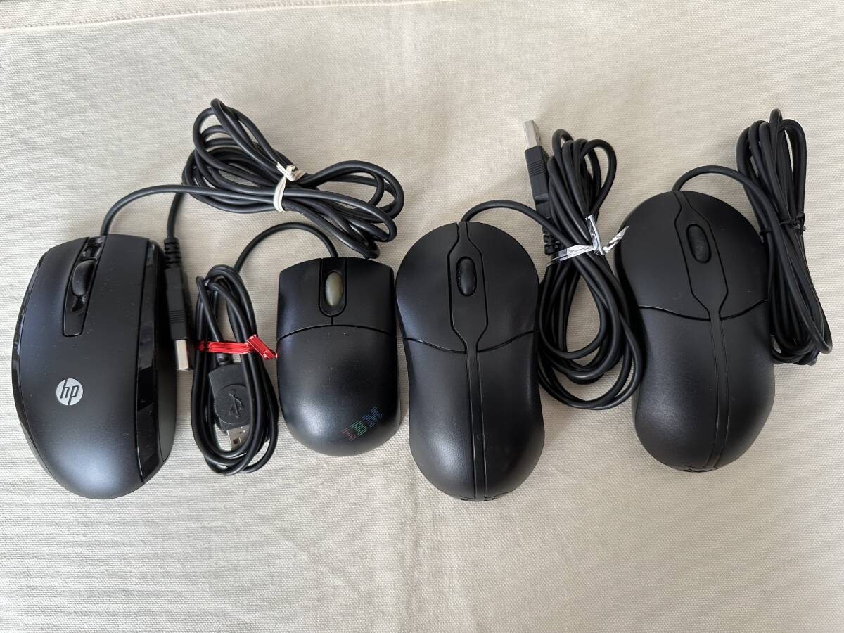 USB光学式マウス 3種いろいろ 中古美品 (1)拍卖